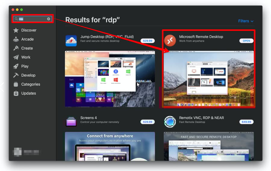 How to remote into windows from mac hostwinds