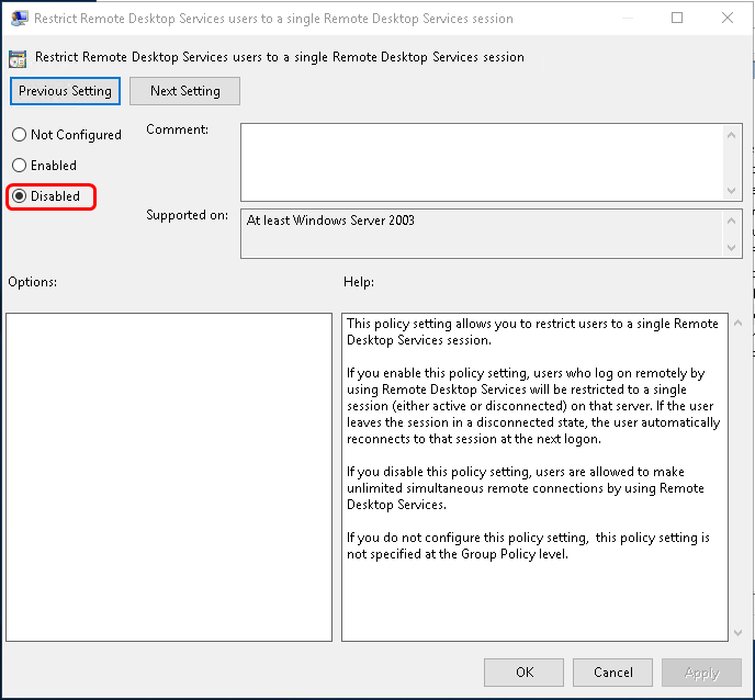 Enable Multiple Remote Desktop Sessions On Windows Server Hostwinds 8214