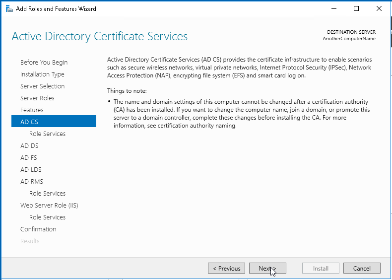 How to Use Add Roles and Features Wizard | Hostwinds