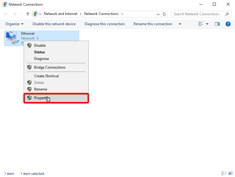 Change Network Adapter DNS Server Settings Hostwinds