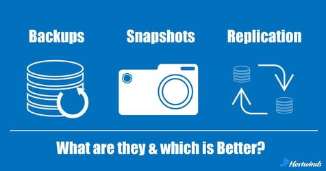 Sauvegardes vs Snapshots vs Replication: Quoi de mieux? L'image sélectionnée