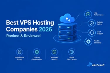 أفضل شركات استضافة VPS لعام 2026، مصنفة ومراجعة صورة مميزة