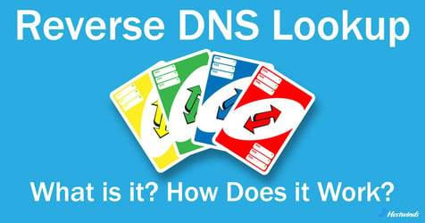 리버스 DNS 조회 : 무엇입니까?어떻게 작동합니까? 나타난 그림