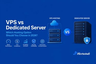 VPS versus Dedicated Server: welke hostingoptie moet u kiezen in 2026? Uitgelichte afbeelding